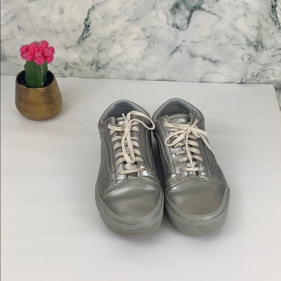 VANS | Metallic Women’s Sneakers Lo Cut - Picture 6 of 8